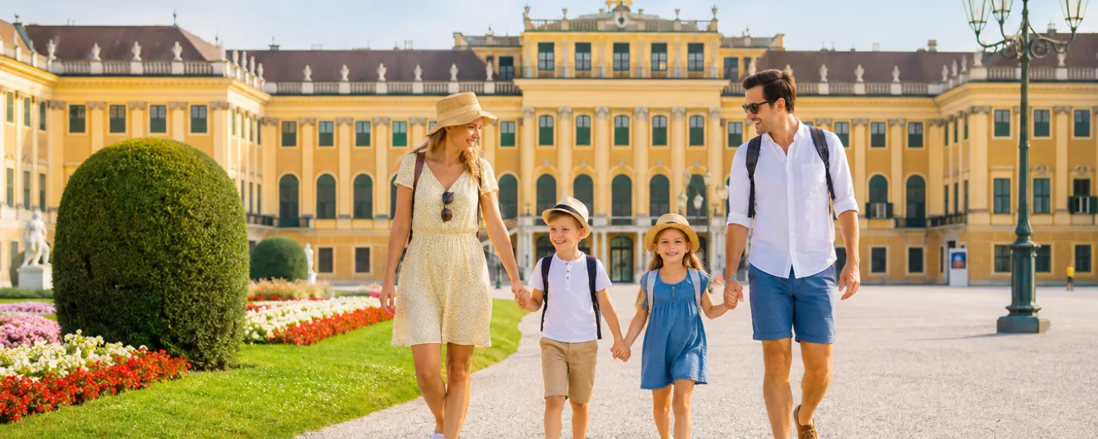 Family Holiday In Vienna, Austria